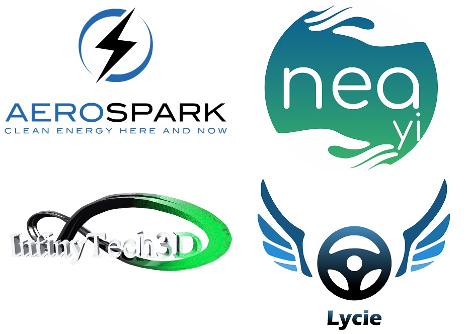 Bienvenue aux quatre nouveaux incubés, Lycie, Aérospark, InfinyTech3D et Neayi